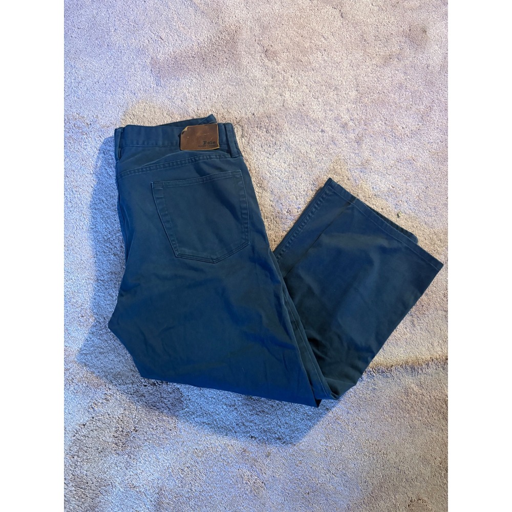 Polo Ralph Lauren Mens 34x32 Navy Blue Stretch Straight Leg Chino Pants